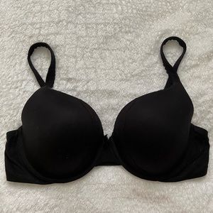 Body by victoria black lace bra